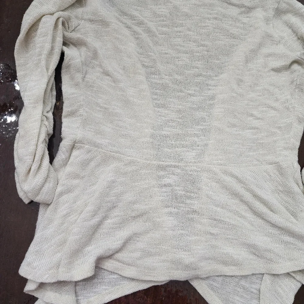 #056 Candies Small Open cream & gold Cardigan - Picture 10 of 12